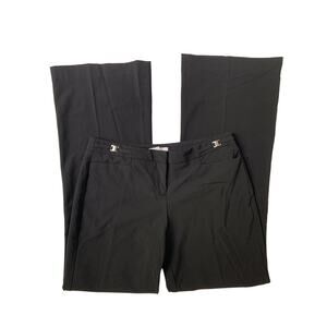 New York & Company Stretch Black Pants Slacks Women's Size 4 Petite